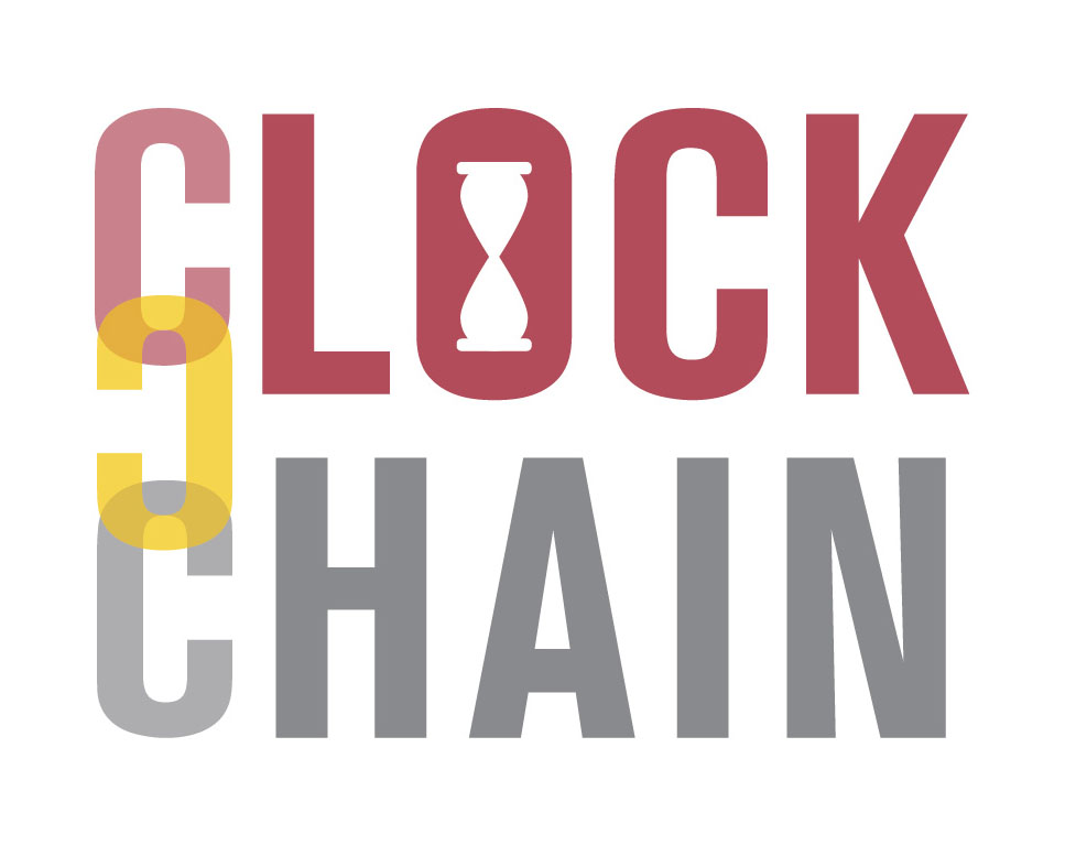 Imprimir Clockchain logo